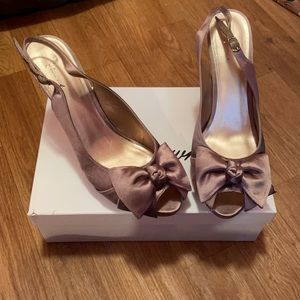 Metallic Brown heels